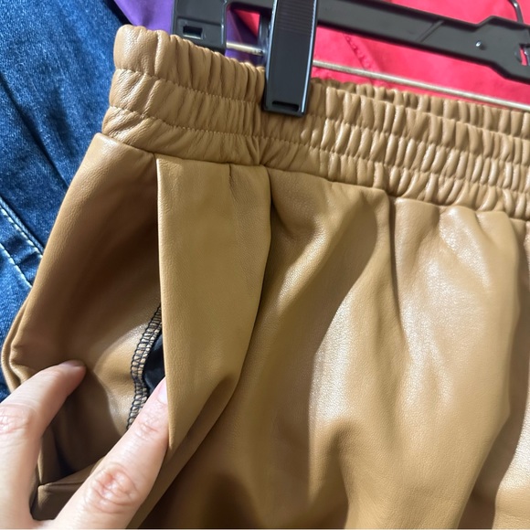 Eloquii wide leg crop leather pants size 14 - Picture 13 of 15